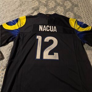 Puka Nacua Los Angeles Rams Stitched Jersey Size Large
